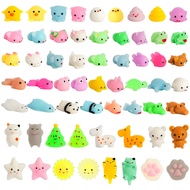 Cute Mini Animal Squishy Toys Squeeze Ball Toys Fidget Toys Pinch Kneading Toy Stress Reliever Toys