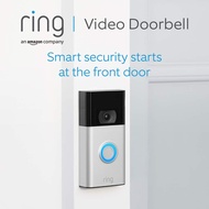 Ring Video Doorbell (2nd Gen) by Amazon | Wireless Video Doorbell Security Camera with 1080p HD Video, battery-powered,