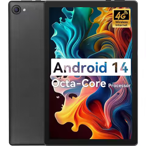 C10 Tablet 10.1 Inch Android 14 Phablet 8GB RAM 64GB ROM (1TB TF) Widevine L1 HD Octa-Core 2.0 GHz W