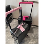 [In stock] Exported to Japan Wide Trolley Suitcase Female Aluminum Frame Trolley Case 67cm Boarding 