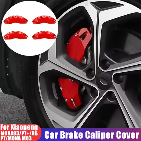 Car Brake Caliper Cover for Xiaopeng P7 P7+ G6 MONA03 and M03 Aluminum Alloy Front and Rear Wheel Hu