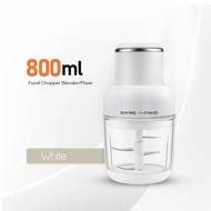 Swiss Thomas Mesin Pengisar Mini Blender & Electric Food Chopper Mixer Blender Cutter Shredder Mince