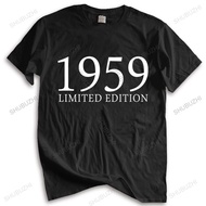 Hot sale men brand t shirt summer cotton tshirt Limited Edition 1959 - Mens T-Shirt 62th Birthday dr