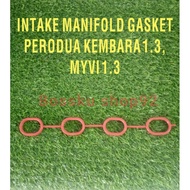 INTAKE MANIFOLD GASKET PERODUA KEMBARA DVVT,  MYVI 1.3 (1SZ, 2SZ, K3-VE)