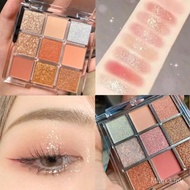 9-color eyeshadow palette, waterproof eyeshadow, 9-color eyeshadow palette, creamy texture. ​ Tur. ​