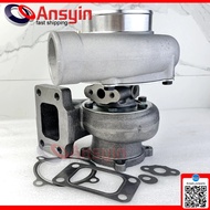 FOR GT3582 GT35 GT3582R T3 flange oil and water 4 bolt turbocharger turbo compressor A/R .70 Turbine