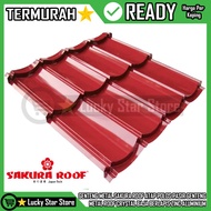 GENTENG METAL SAKURA ROOF ATAP POLOS PASIR GENTENG METAL SAKURA ROOF