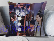 （xzx  31th）  (All inventory) Pillow cases! Chen Qingling, untamed founder Wang Yibo, small exhibition Fan Yi Pillow Case Home Costplay Gift (double-sided printing) 19