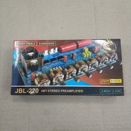 KIT HIFI STEREO TONE CONTROL SUPER TREBLE+SUBWOOFER JBL-220 - GOO SHOP