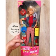 Mattel 1997年 Coca Cola Barbie 絕版 古董 芭比娃娃 可口可樂 全新未拆 盒裝
