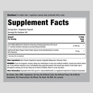 Piping Rock Lion's Mane 2100 mg 90 Capsules Brain Otak Stress Relief