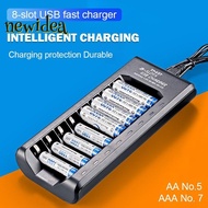 NEWIDEA Battery Charger 5V 2A Rechargeable Power Supply Fast Charging