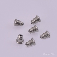 Bullet Earring Backs Stainless Steel 18K Gold Plated Earring Stoppers Penyumbat Telinga Anti-Lost 9 