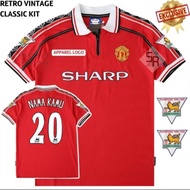 Manchester united 1999 Table winner retro Jersey