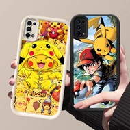 HW-25 Pokemon Pikachu Shockproof Silicone Casing for Realme Narzo C3 7I 10 5 N53 5s 6i C75 20A N63 C