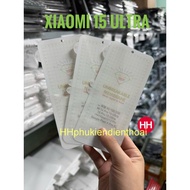 Xiaomi 15 Ultra transparent PPF flexible film, screen protector