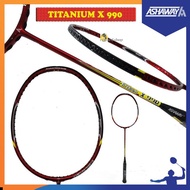 →ORIGINAL ASHAWAY TITANIUM X 990 RAKET BADMINTON