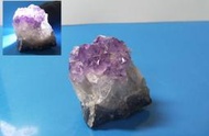紫水晶鎮-(MINI版)--&lt;開智慧&gt; 桌上型...vs.紫水晶洞紫水晶花