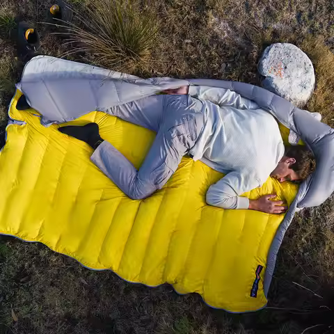 Naturehike CW400 Square Duck Down Sleeping Bag Winter Camp 650FP Warm Keeping Hooded 20D Nylon Envel