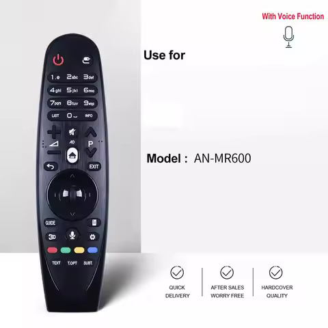 New Remote Control AN-MR600 for L Magic Smart LED TV with Voice Function and Flying Mouse Function U