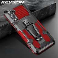 KEYSION เคสกันกระแทกสำหรับ Realme 7 Realme 7 5G Realme 7 Pro กลับเคสสำหรับ OPPO Realme 7i Realme 6 Realme 6i