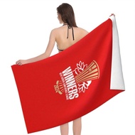 Khăn tắm biển chủ đề Olympiacos hiện đại - In kỹ thuật'số độ nét cao, Polyester siêu thấm hút và có