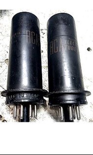 紅字Rca 60年代鐵壳6L6真空管