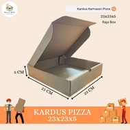 Diecut Pizza Box 23x23x5 Pizza Packaging | Hamper Box