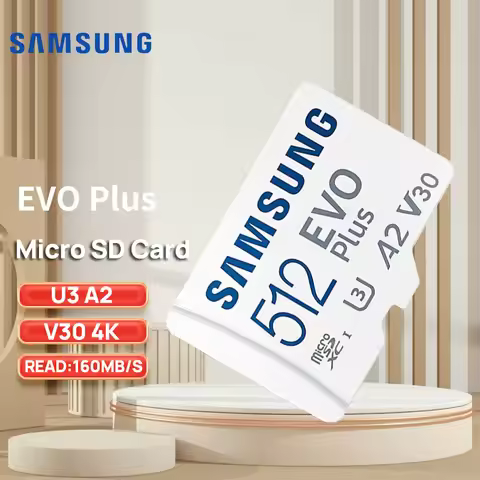 SAMSUNG EVO Plus 160MB/s Micro SD Card Memory Card 64GB 128GB 256GB 512GB TF Flash for Switch Steam 