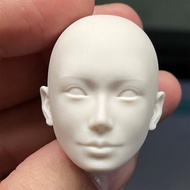 1/6 White Model Asian Beauty Eimi Fukada Head Sculpture Zhou Sister Sexy Goddess Soldier Accessories