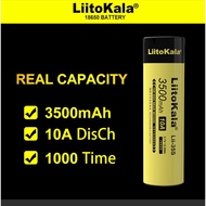 LiitoKala Lii-35S 18650 3500mAh Lithium Battery Flashlight18650Chargable lithium battery