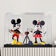 Acrylic display box Transparent box acrylic display case Lego43179 Mickey Minnie LEGO Mickey Minnie 