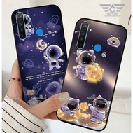 Case for oppo realme 5 / realme 5 pro / realme c3 / realme 5s universe blue purple, newest 2023 2709
