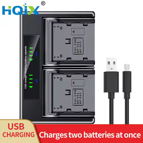 HQIX for Canon ES520A ES4000 ES5000 ES6000 ES6500V ES7000 ES8000 ES8100 ES8400 ES8200 Camera BP-911 