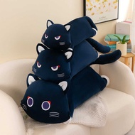 Cute Cute Yuanshen Sanbing Cat Soft Cute Dark Lying Cat Cute Sanbing Cat Doll Soft Cute Bedside Slee