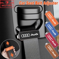 Audi Car Seat Belt Adjuster Safety Belt Adjustable Clip Buckle Lock Stopper For A3 8l 8Y A1 Q5 TT mk