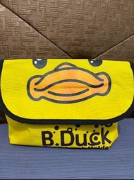 黃色小鴨包包 B.DUCK 斜背包 側背包 肩背包 掛包 郵差包 超大空間 可愛包包
