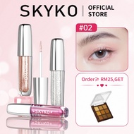 SKYKO Liquid Eyeshadow Shimmer High Pigmented 24H Lasting Waterproof - 6 Colors