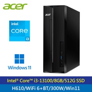 【Acer 宏碁】XC-1780 13代i3 Win11 桌上型電腦