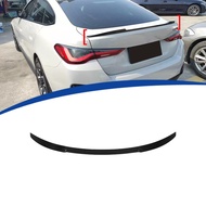 Hot Sale-21-26 BMW/4 Series Four-Door G26 Rear Spoiler M4 Rear Spoiler ABS Blowing Plastic Bright Bl