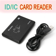 Access card reader IC/ID card dual frequency card reader driver free USB port access card issuer 13.56MHZ RFID /NFC Card Reader+125KHz  cannot be copied