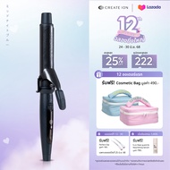CREATE ION เครื่องม้วนผม Elemea Curl 32mm - Midnight Blue