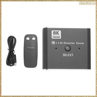 [K O G X] 8K DisplayPort Switch 2 in 1 Out/ 1 in 2 Out Display Port DP Switch Supports 8K30Hz 4K120H