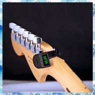(IRSZ) 1 PCS JT-306 Folk Guitar Tuner Clip-on LCD Digital Tuner Electric Guitar Bass Violin Ukulele