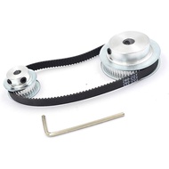 XL10 Aluminum Alloy Bore Timing Belt Pulley Flange Synchronous Wheel for 5mm Belting 3D Printer Belt