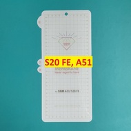 Samsung S20 FE/A51/A52 ppf screen protector.