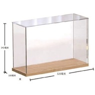 單層款 亞加力膠模型展示架 多功能盲盒展示架 防塵模型展示盒