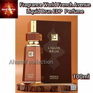 Fragrance World French Avenue Liquid Brun EDP Unisex 3.4 Fl Oz