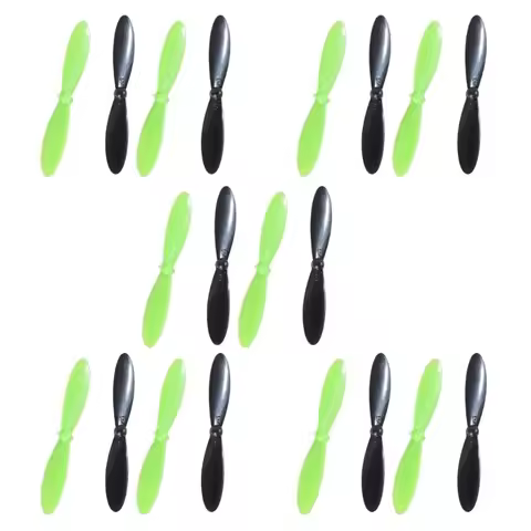 G7NE 20pcs/set Prop Propellers Blade for Hubsan Quadcopter Motor H107L H107C Accessories RC Spare Pa