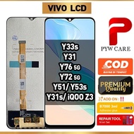 Skrin LCD Serasi Untuk Vivo Y33s / Vivo Y31 / Vivo Y76 5G / Vivo Y72 5G / Vivo Y51 / Y53s / Y31s / i